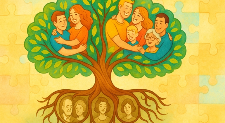 családállítás eredete